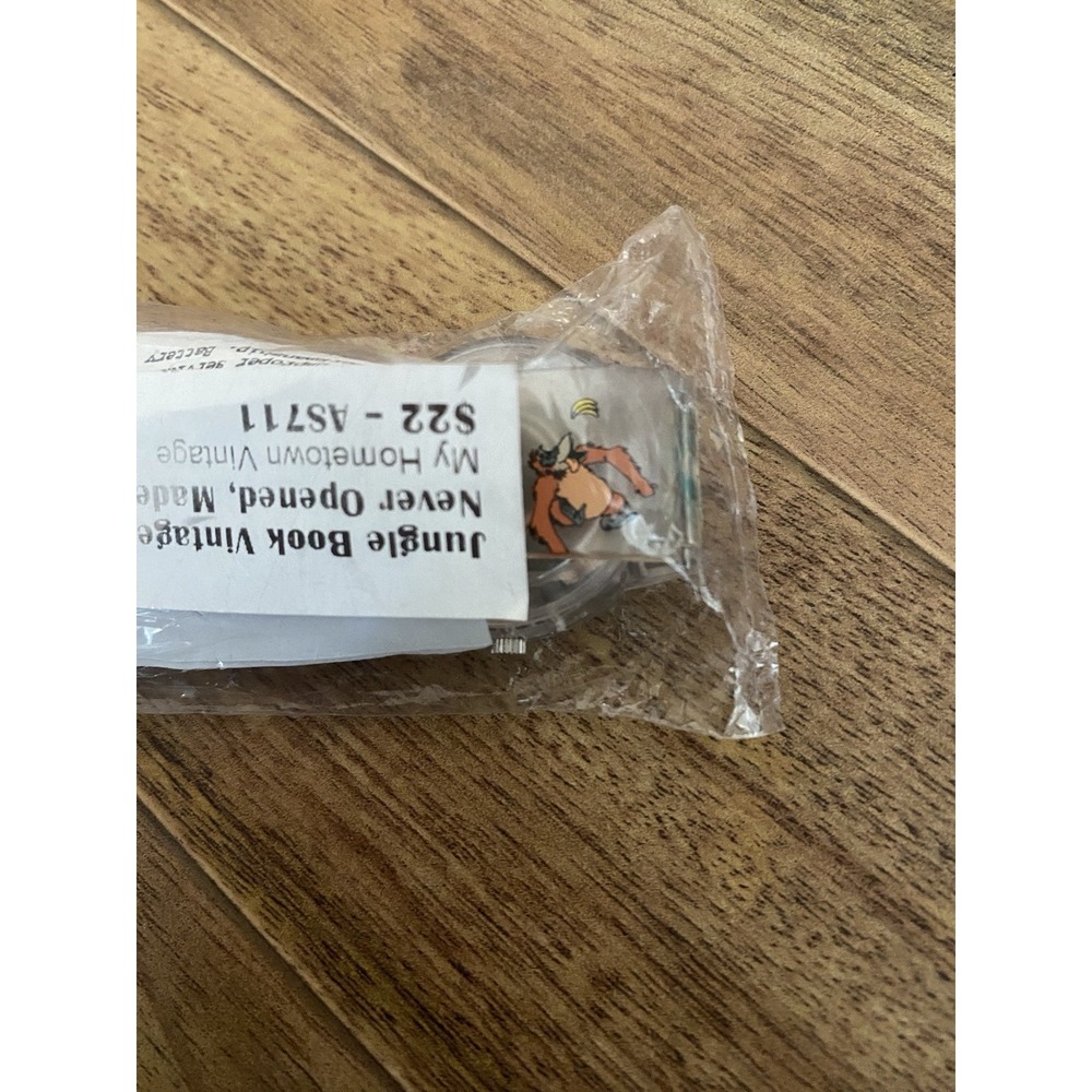 Vintage 1990 Disney Jungle Book Digital Watch Sealed Promo Mowgli Untested - Picture 5 of 7